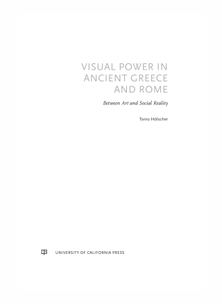 Cover image: Visual Power in Ancient Greece and Rome 1st edition 9780520294936