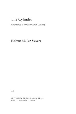 Imagen de portada: The Cylinder 1st edition 9780520270770