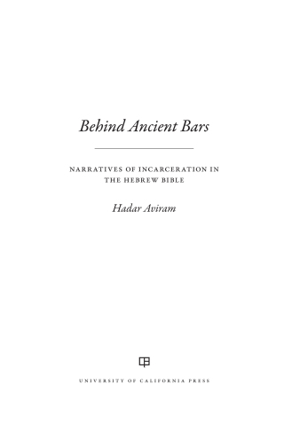 Imagen de portada: Behind Ancient Bars 1st edition 9780520429994