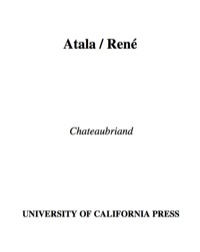 صورة الغلاف: Atala and Rene 1st edition 9780520002234