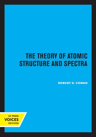 Cover image: The Theory of Atomic Structure and Spectra 1st edition 9780520038219