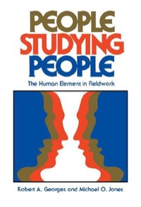 Imagen de portada: People Studying People 1st edition 9780520040670