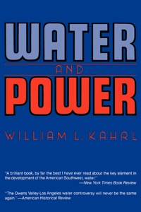 Imagen de portada: Water and Power 1st edition 9780520050686
