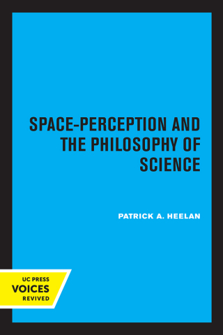 Cover image: Space-Perception and the Philosophy of Science 1st edition 9780520057395