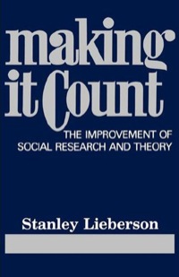 Cover image: Making It Count 1st edition 9780520060371