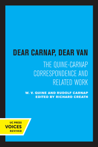 Titelbild: Dear Carnap, Dear Van 1st edition 9780520068476