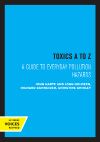 Cover image: Toxics A to Z 1st edition 9780520072244