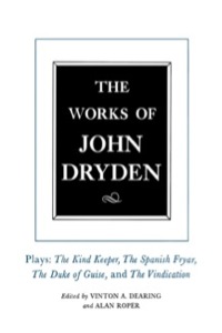 Cover image: The Works of John Dryden, Volume XIV 1st edition 9780520075610