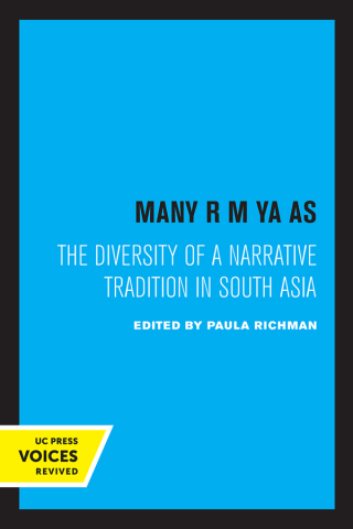 Cover image: Many Ramayanas 1st edition 9780520072817