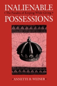 Cover image: Inalienable Possessions 1st edition 9780520076044