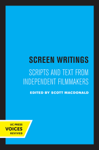 Omslagafbeelding: Screen Writings 1st edition 9780520080249
