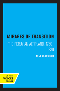 Cover image: Mirages of Transition 1st edition 9780520082915