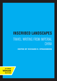 Cover image: Inscribed Landscapes 1st edition 9780520078468