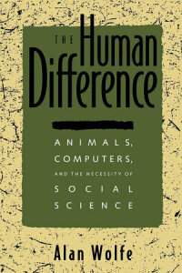 Imagen de portada: The Human Difference 1st edition 9780520080133