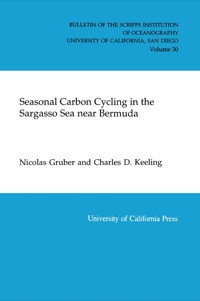 Cover image: Seasonal Carbon Cycling in the Sargasso Sea Near Bermuda 1st edition 9780520098336