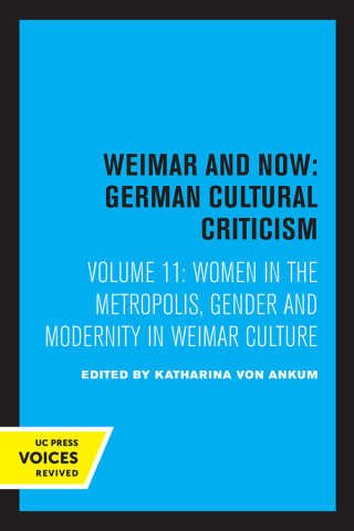 Cover image: Women in the Metropolis 1st edition 9780520204652