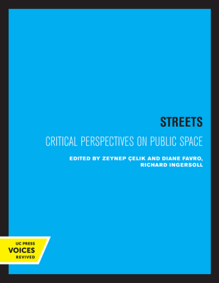 Imagen de portada: Streets 1st edition 9780520085503