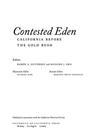 Omslagafbeelding: Contested Eden 1st edition 9780520212732