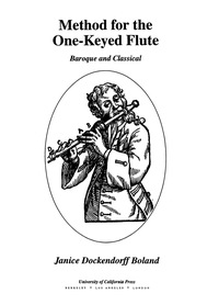 Cover image: Method for the One-Keyed Flute 1st edition 9780520214477