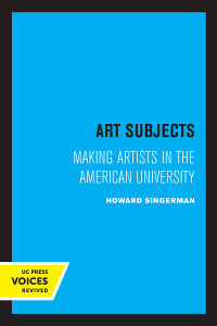 Cover image: Art Subjects 1st edition 9780520215009
