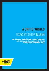 Cover image: A Critic Writes 1st edition 9780520088559