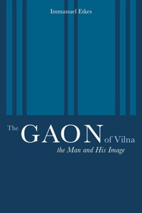 Cover image: The Gaon of Vilna 1st edition 9780520223943