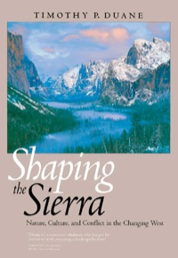 Cover image: Shaping the Sierra 1st edition 9780520212466