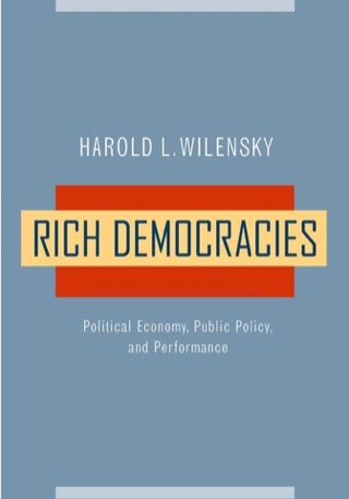 Cover image: Rich Democracies 1st edition 9780520231764
