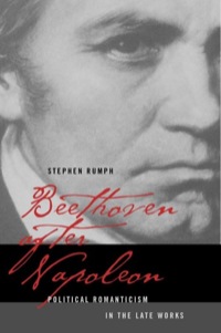 Cover image: Beethoven after Napoleon 1st edition 9780520238558