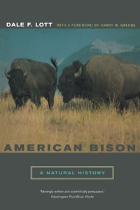 Omslagafbeelding: American Bison 1st edition 9780520240629