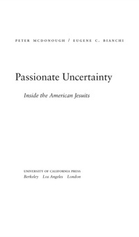 صورة الغلاف: Passionate Uncertainty 1st edition 9780520230552