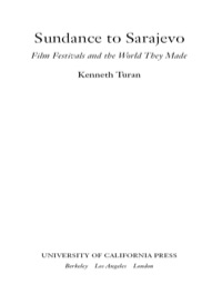 Cover image: Sundance to Sarajevo 1st edition 9780520240728