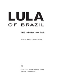 Cover image: Lula of Brazil 1st edition 9780520261556