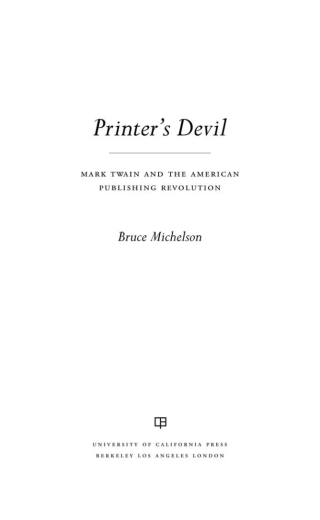 صورة الغلاف: Printer's Devil 1st edition 9780520247598