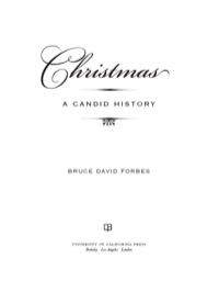 Cover image: Christmas 1st edition 9780520258020