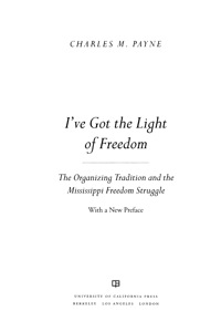 Titelbild: I've Got the Light of Freedom 1st edition 9780520251762