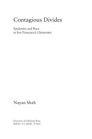 Imagen de portada: Contagious Divides 1st edition 9780520226289