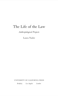 Omslagafbeelding: The Life of the Law 1st edition 9780520231634