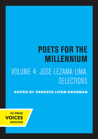 Cover image: Jose Lezama Lima 1st edition 9780520234765
