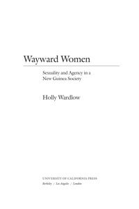 Imagen de portada: Wayward Women 1st edition 9780520245600