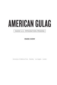 Cover image: American Gulag 1st edition 9780520239425
