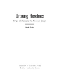 Imagen de portada: Unsung Heroines 1st edition 9780520247727