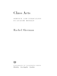 صورة الغلاف: Class Acts 1st edition 9780520247826
