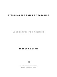 Imagen de portada: Storming the Gates of Paradise 1st edition 9780520256569