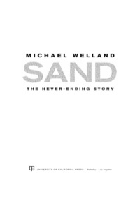 Imagen de portada: Sand 1st edition 9780520254374
