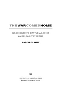 表紙画像: The War Comes Home 1st edition 9780520256125