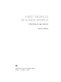 صورة الغلاف: First Peoples in a New World 1st edition 9780520267992