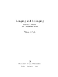 Imagen de portada: Longing and Belonging 1st edition 9780520258440