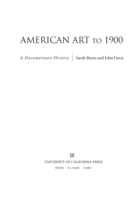 Titelbild: American Art to 1900 1st edition 9780520257566