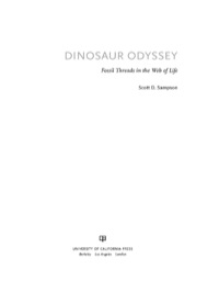 Imagen de portada: Dinosaur Odyssey 1st edition 9780520269897